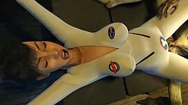 角質ブルネットMILF座りゆっくりとコッ ...